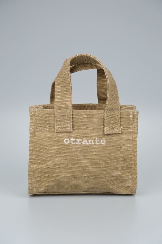 Luna Çöl Kumu | Mumlu Kanvas Çanta resmi