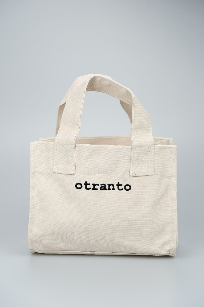 Luna Krem | Mumlu Kanvas Çanta resmi