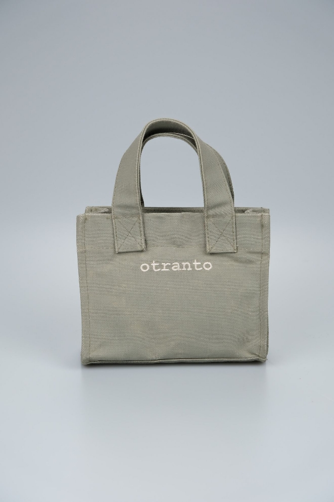 Luna Nehir Yeşili | Mumlu Kanvas Çanta resmi