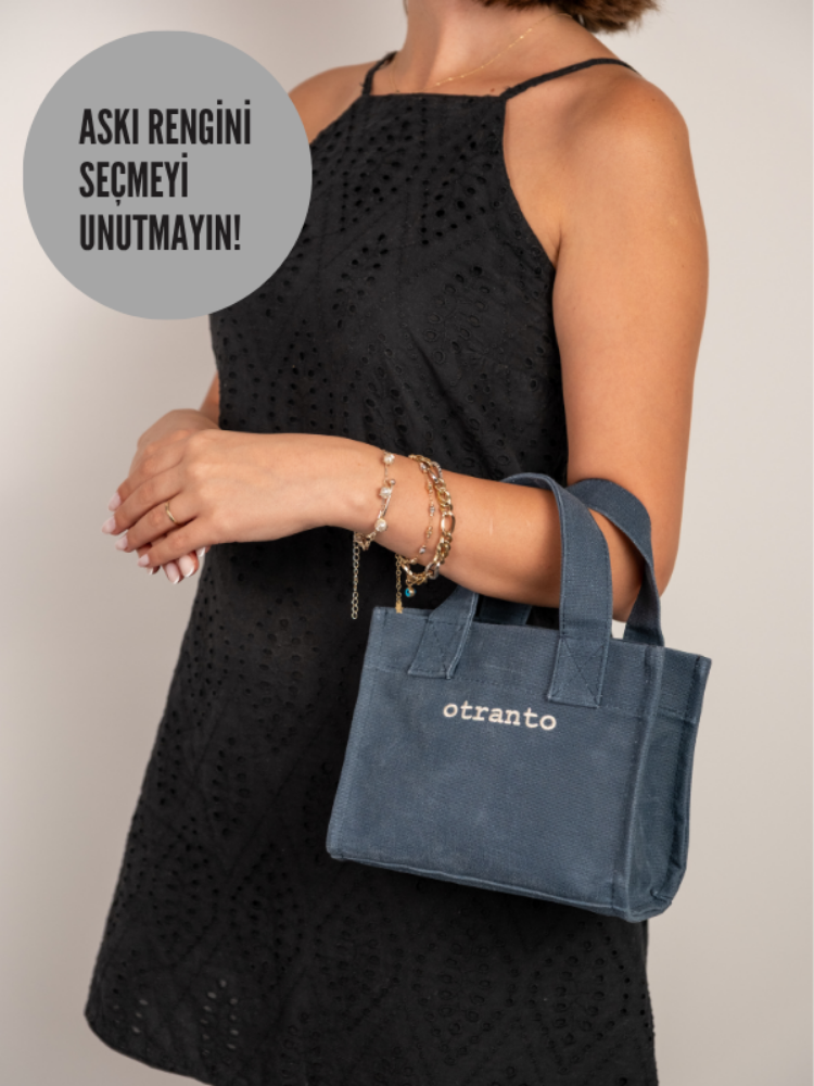 Luna Okyanus | Mumlu Kanvas Çanta