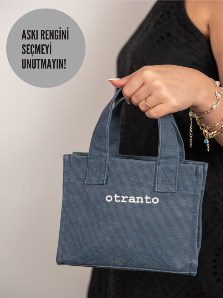 Luna Okyanus | Mumlu Kanvas Çanta resmi