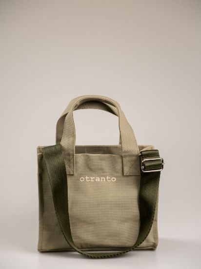 Sole Nehir Yeşili | Mumlu Kanvas Çanta resmi