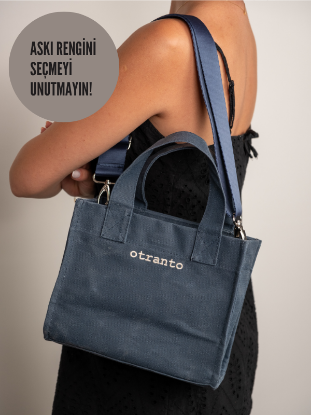 Sole Okyanus | Mumlu Kanvas Çanta