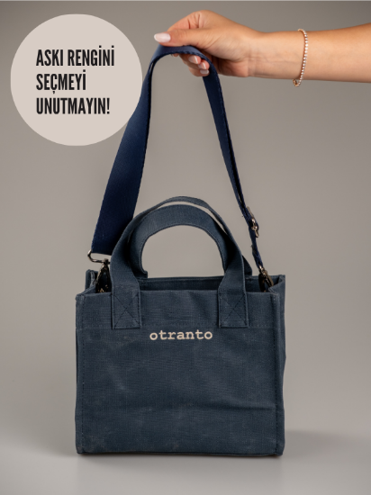 Sole Okyanus | Mumlu Kanvas Çanta resmi