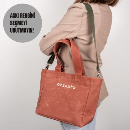 Nova Kiremit | Mumlu Kanvas Çanta