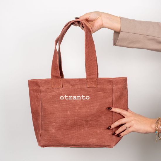 Nova Kiremit | Mumlu Kanvas Çanta resmi