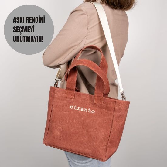 Nova Kiremit | Mumlu Kanvas Çanta resmi