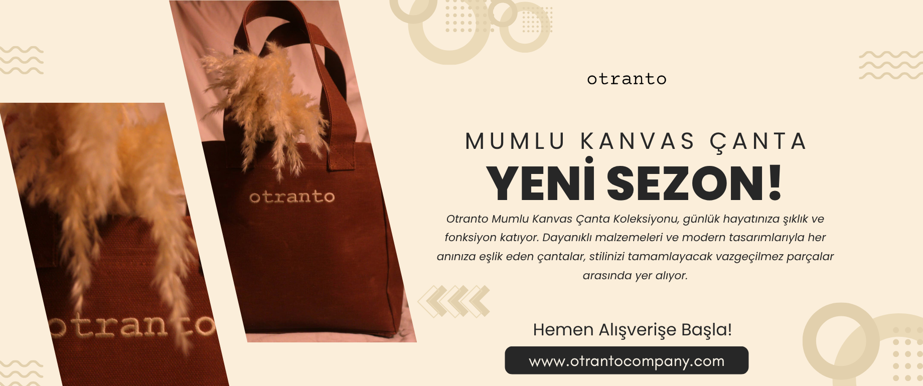 Otranto Kanvas Çanta